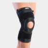 Rodillera articulada con velcro y apertura rotulinia