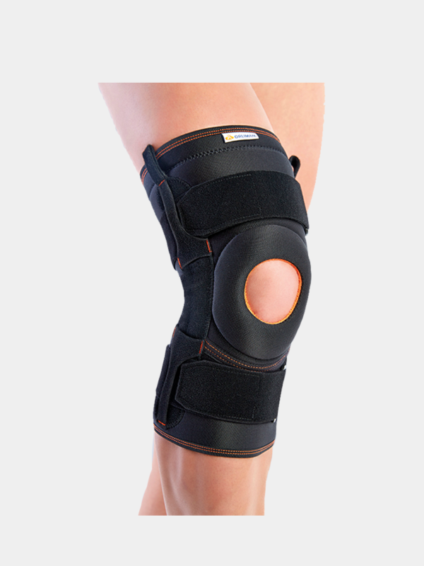 rodillera-con-apertura-rotuliana-podocor Rodillera articulada con velcro y apertura rotulinea