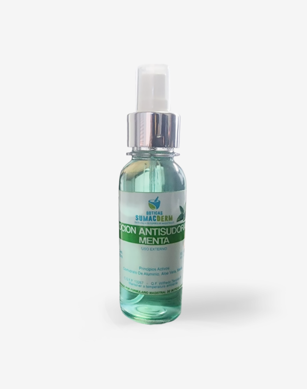 Loción antisudoral